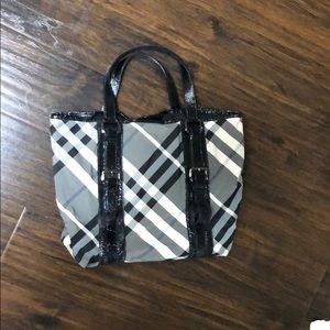 Authentic Burberry nova check tote